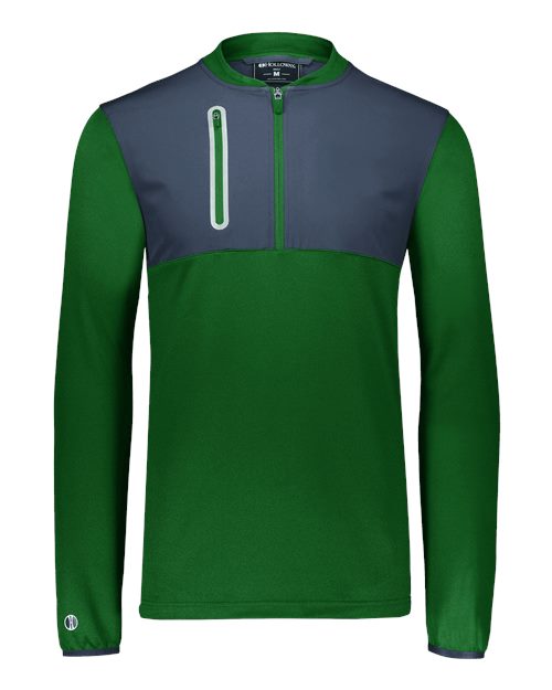 Men's Holloway Weld Hybrid Quarter-Zip Pullover