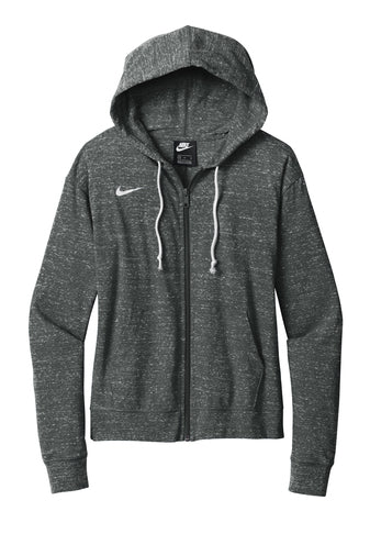 Ladies Nike Gym Vintage Full-Zip Hoodie