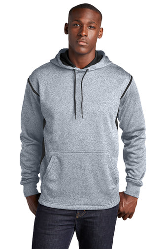 Men's Sport-Tek® Tech Fleece Colorblock Hooded Sweatshirt