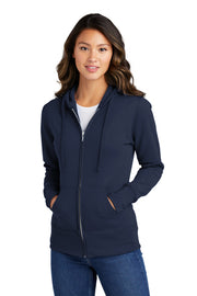 Ladies Port & Company®  Core Fleece Full-Zip Hooded Sweatshirt