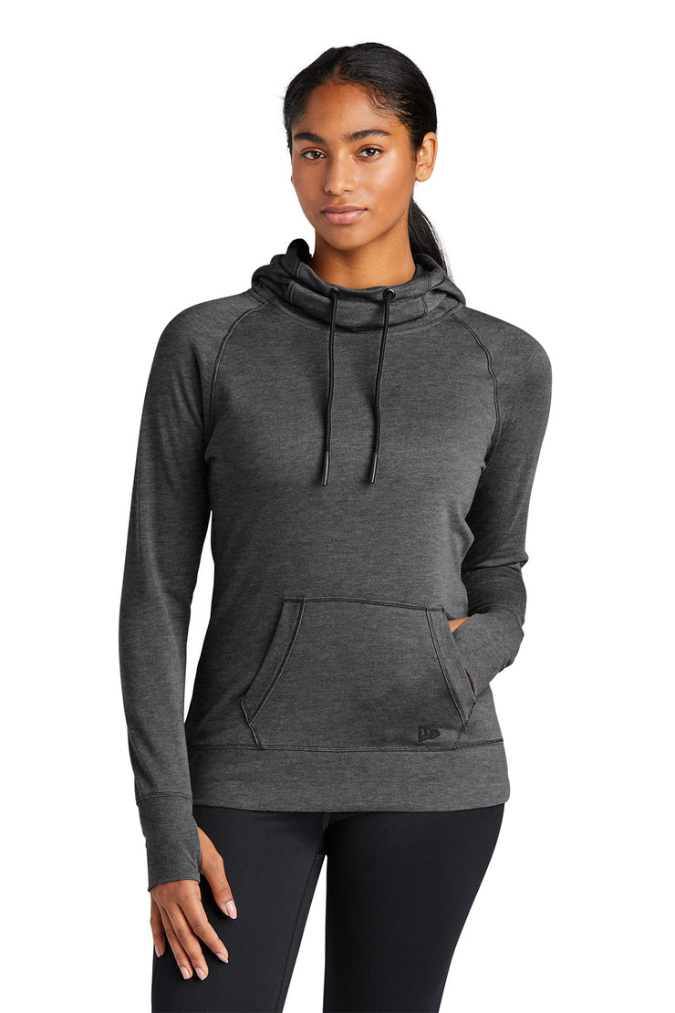 New Era® Ladies Tri-Blend Fleece Pullover Hoodie