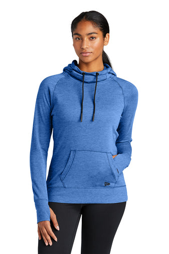 New Era® Ladies Tri-Blend Fleece Pullover Hoodie