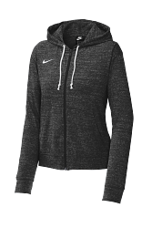 Ladies Nike Gym Vintage Full-Zip Hoodie