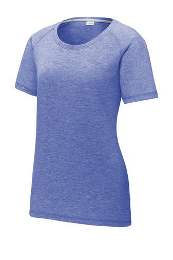 Supporter Ladies Tri-Blend Wicking Raglan Tee