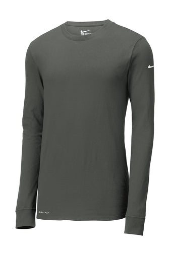 Nike Men's Dri-FIT Cotton/Poly Long Sleeve Tee