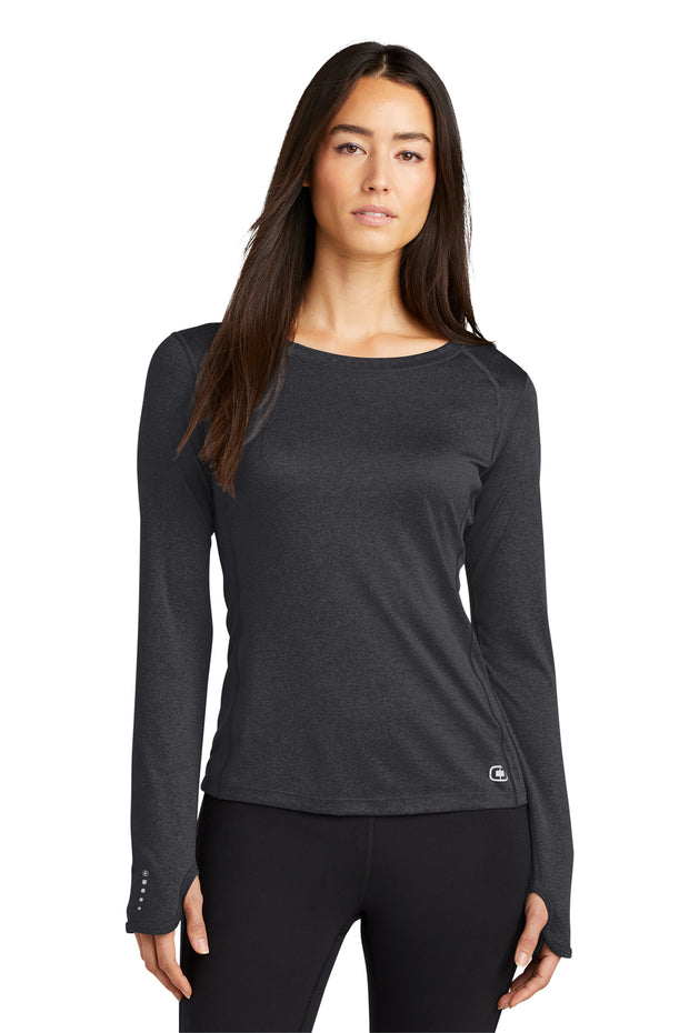 OGIO® Ladies Long Sleeve Pulse Crew